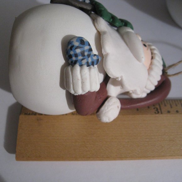 4 QVC 3.5" LED Color Changing Lighted Christmas Ornaments Snowman Penguin Santa - Picture 10 of 16